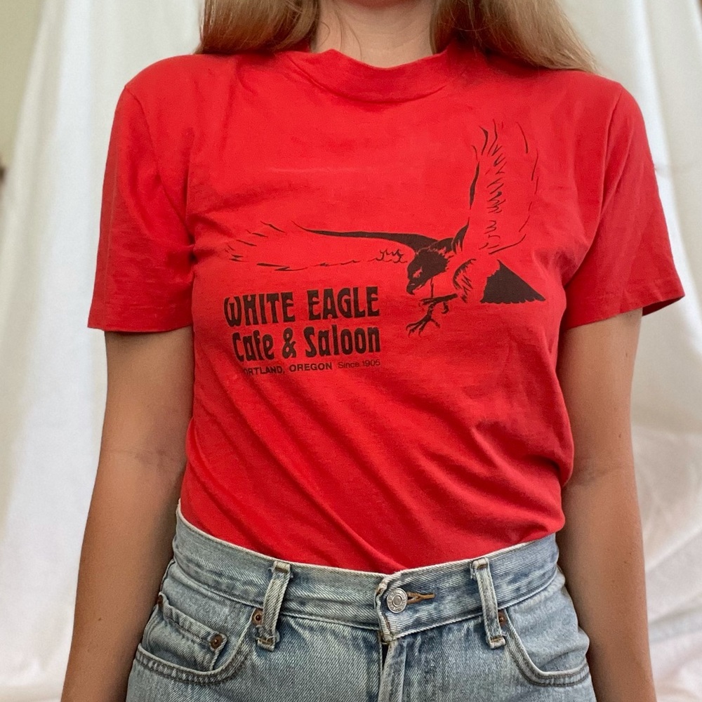 Vintage Red Tee